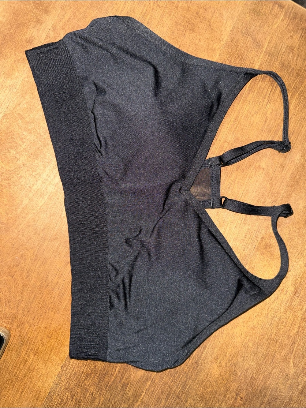Black Wireless Soft Bralette PINK